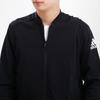 adidas Training Solid Color Logo Jacket Men Jacket Black GF3970