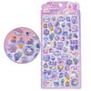 Hot Latest Crystal Dream 3D Embossed Sticker Cartoon Fresh Rabbit Hand-painted Decorative Sticker Jelly Colour Sticker