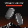2-in-1 Rechargeable Magnetic Hand Warmer & Power Bank: Portable, Explosion-Proof, Double-Sided Electric Heating