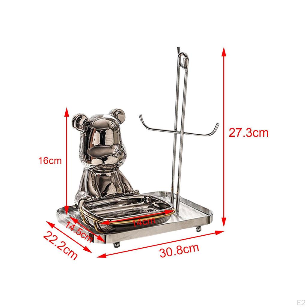 Animal Sculpture Storage Tray Tabletop Sundries Container Fruit