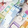 Yi Niao Colorful Diary Series: White Cow Writable Tape Journal for DIY Collage - 6 Styles
