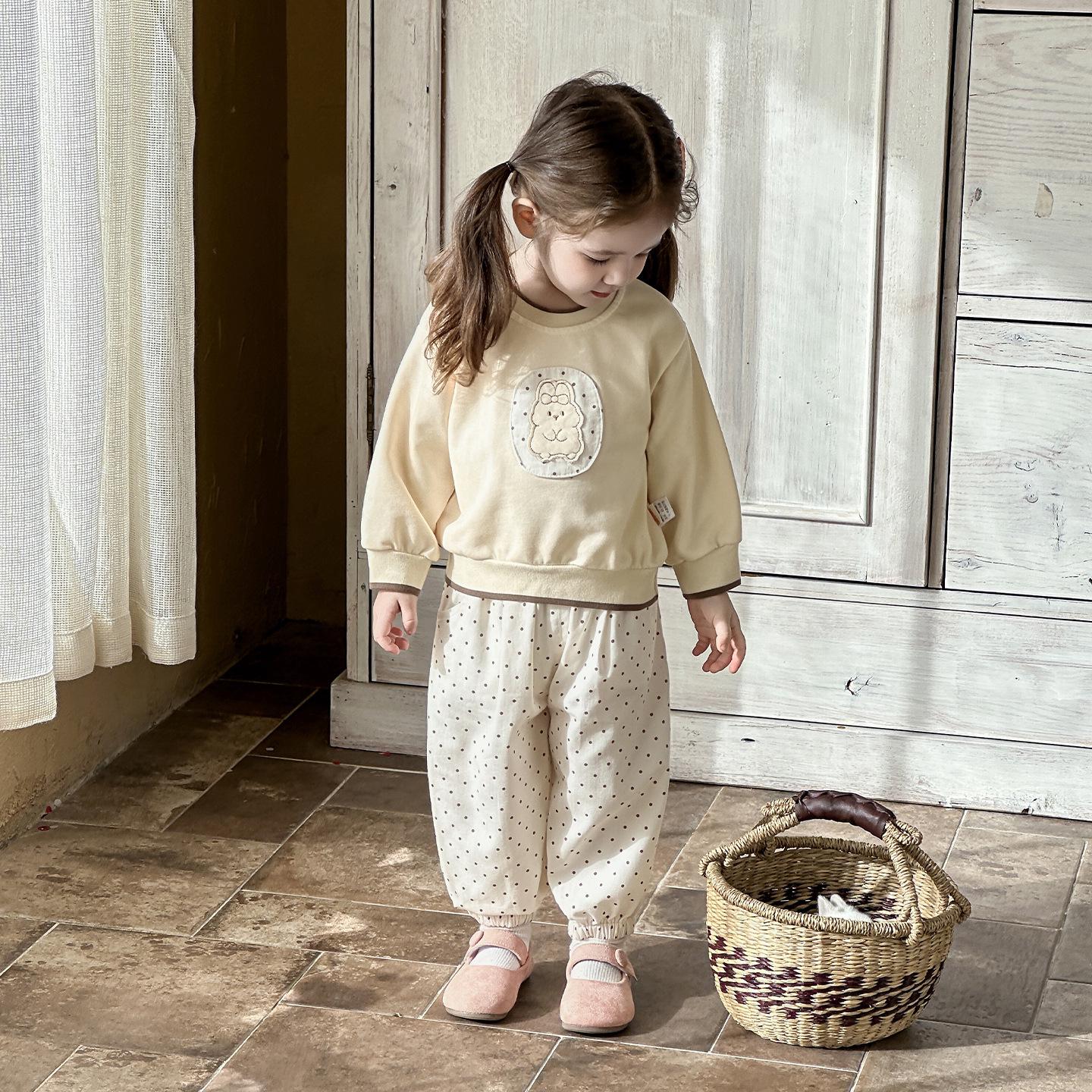 

Baby Girl Spring 2026 Long Sleeve Hoodie & Bloomers Set 80 cm