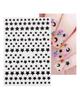 Laser Nail Stickers Butterfly Heart Star Design Adhesive Slider Decals Nail Art Stickers Manicure Decorations