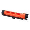 Plastic Fishing Box Rod Holder Fishing Box Rod Barrel Holder Stand Support with Base Orange