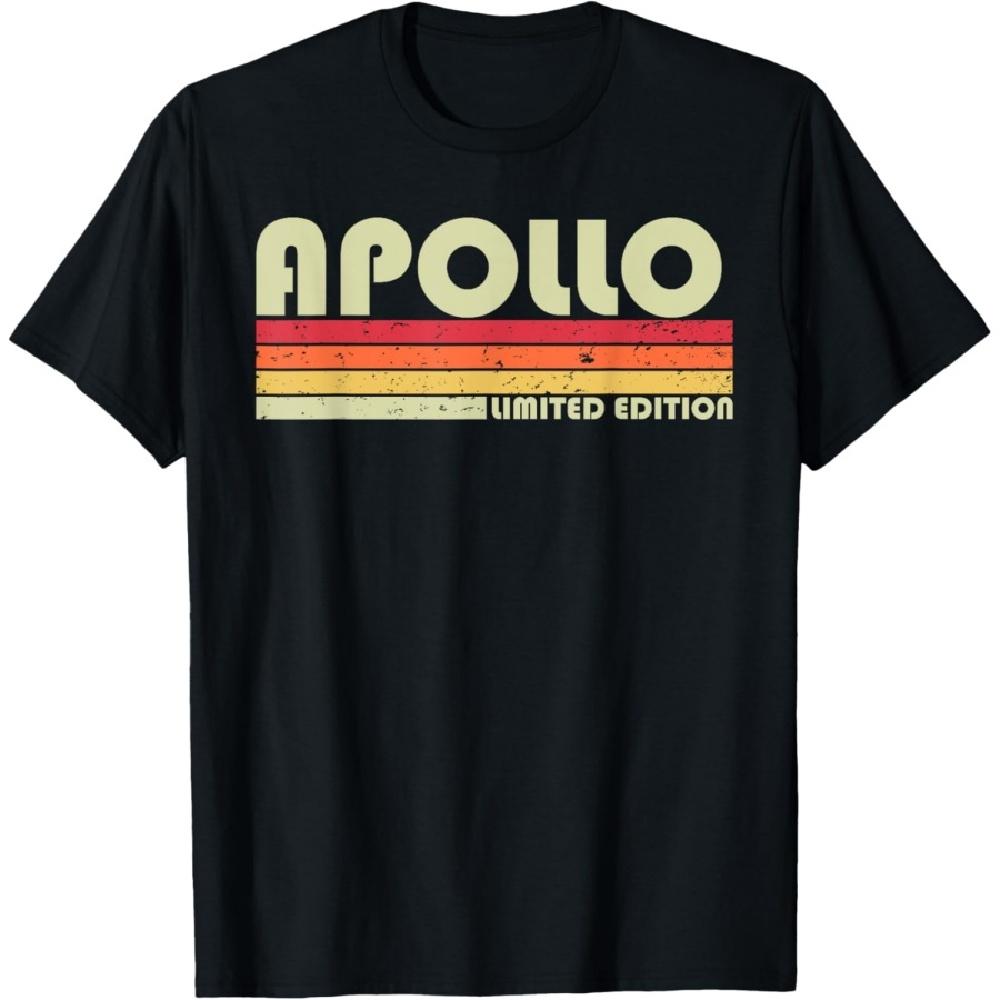 

APOLLO Gift Name Personalized Funny Retro Vintage Birthday T-Shirt S