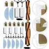 Main Side Brush Filter Mop Cloth Kit For Vistefly M203 Robot Vacuum Cleaner Accessories Cleaning Spare To Replace