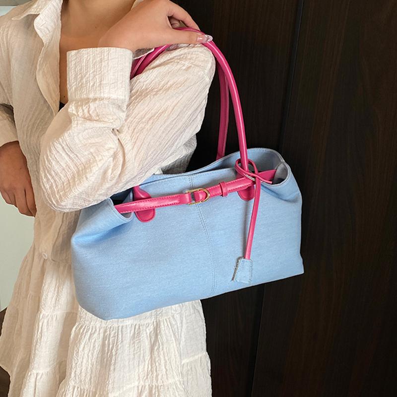 High Quality Fashionable Versatile Commuting Handbag Simple Casual Large Capacity Armpit Shoulder Bag for Women CLE