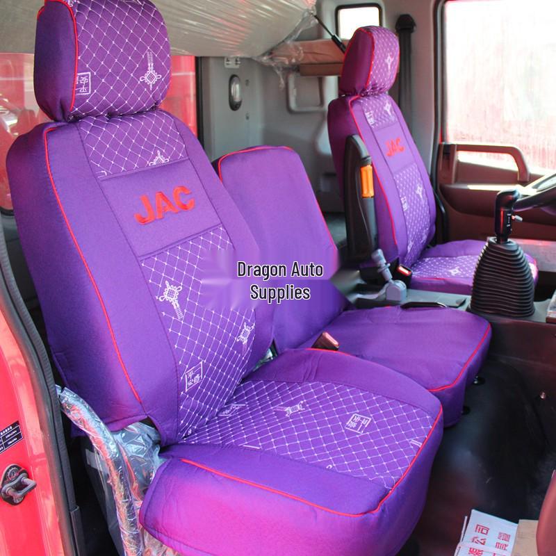 All-Season Full Coverage Linen Seat Covers for JAC Gallop K5W K5X A5W K6L K5L Vans