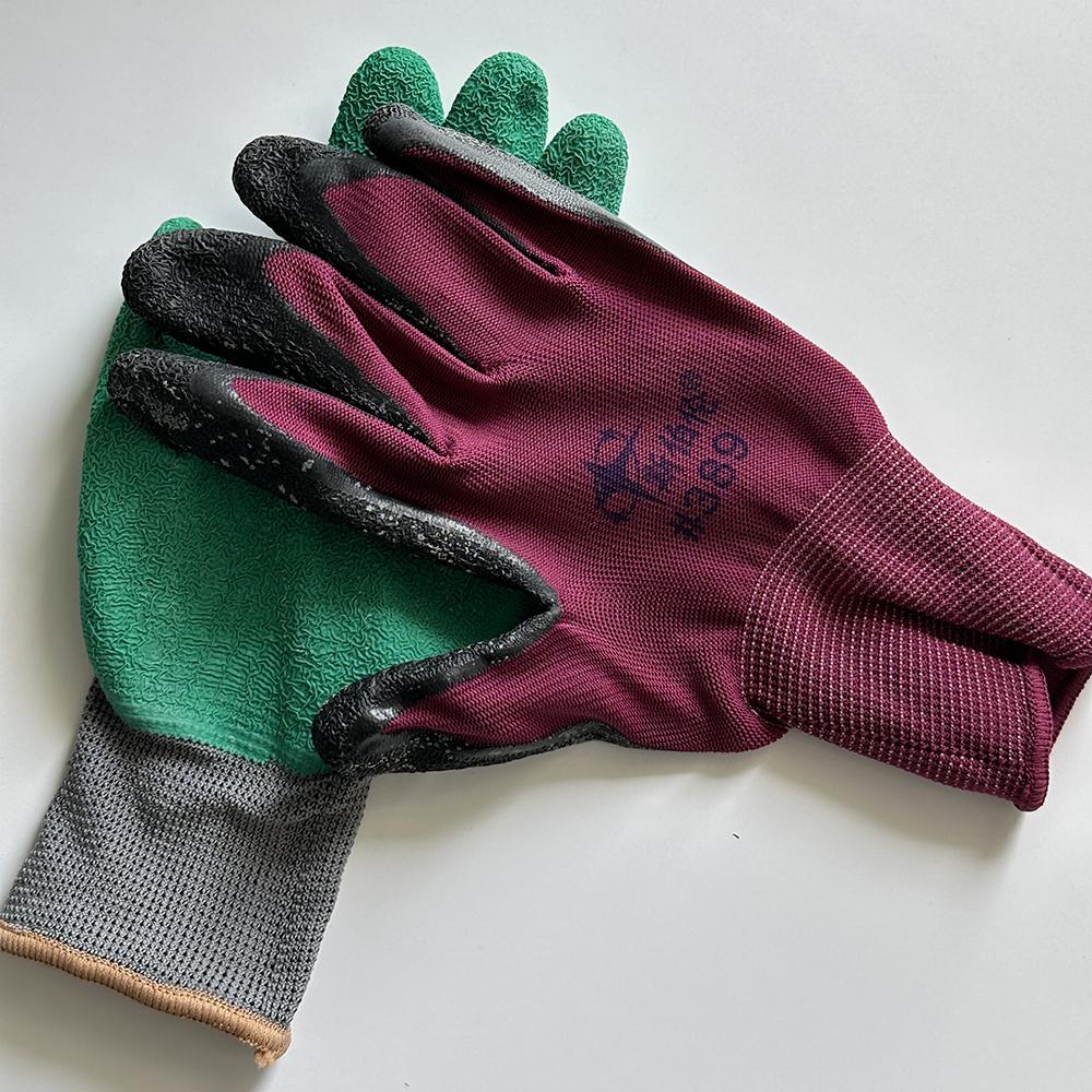 Ultra Thin Coating Work Gloves With Excellent Grip Nylon Shell Black Polyurethane Coating Car Wash Work Gloves With Knitted Cuff