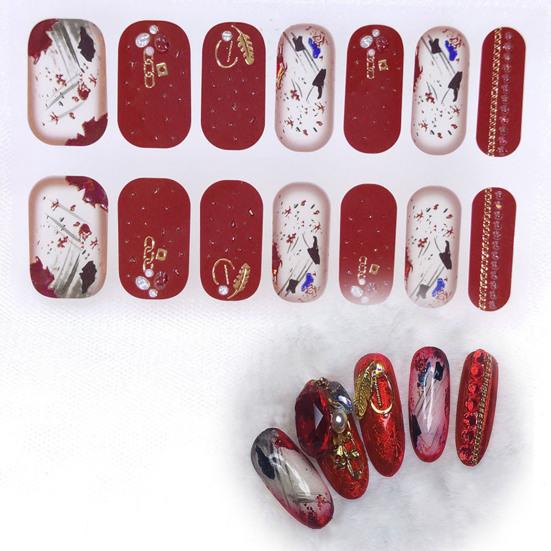 Delicate Nail Decor Nails Ornaments Sticker Exquisite Multiple Styles Easily Match-with