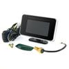 ZMFJH Universal Auto Car Dual Gauge 2 IN 1 LCD Gauge with Sensor Water Temperature+Voltmeter Water Temp Joint Sensor 26-40MM