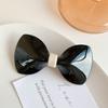 Korean Hair Clips for Women Bowknot Hair Barrettes Elegant Solid Color Plastic Cute Hairclip Girl Hair Accessories New Hair Clip