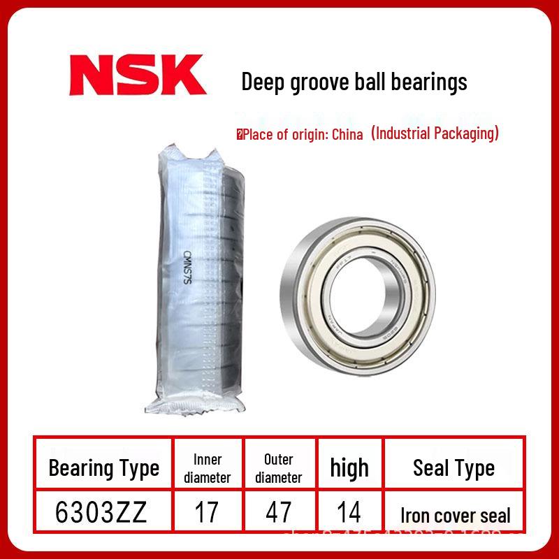 NSK Authentic Japan Bearings 6300-6306 Series