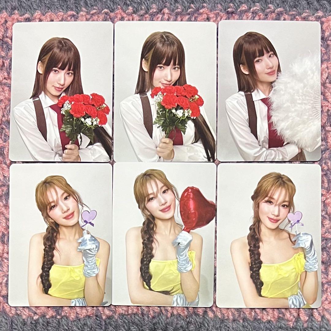 

[USED] MISAMO Sana Tower Record Rakidoro Trading Card 6 Types Comp Set