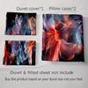 Abstract Floral Design Bedding Duvet Cover Sets Duvet Covers Pillowcases Gifts (1 * Duvet Cover 2 * Pillowcases, Without Duvet Insert)