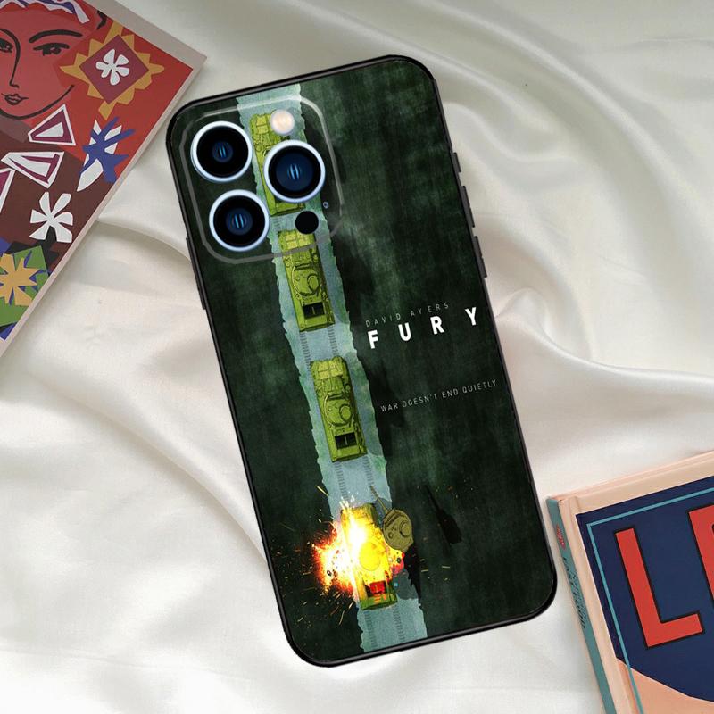 Movie Fury Case For iPhone 16 15 14 13 12 11 Pro Max XR X XS Max Plus 12 13 Mini Back Cover
