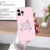 Lovely Cartoon Esthers Bunny For iPhone 11 12 13 14 15 16 17 Pro Max Plus Air Transparent Clear Shockproof Case