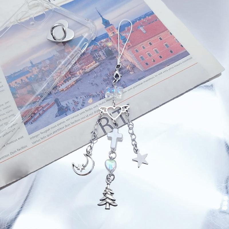 DIY Handmade Backpack Accessory Phone Lanyard Phone Charm Sweet Phone Accessories Phone Strap Sweet Phone Pendant