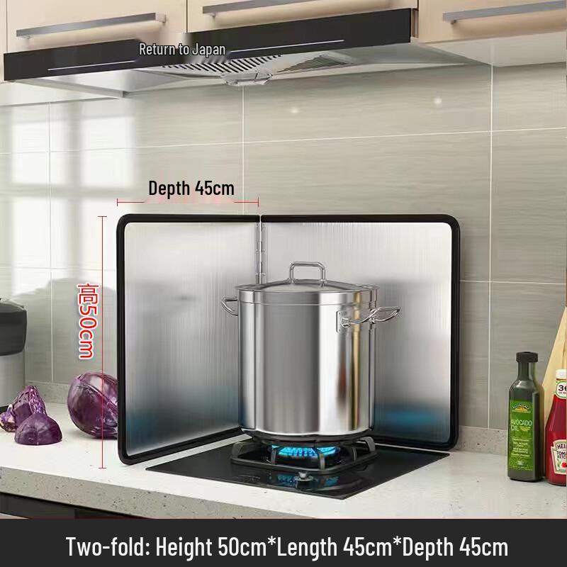 

Zhao Ran Foldable Stainless Steel Kitchen Oil Splash Guard