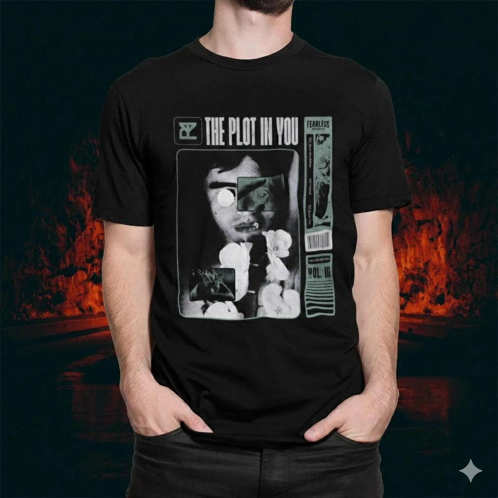 Unisex Adult Casual Music The Plot In You Band T-Shirt Fearless Rec... S