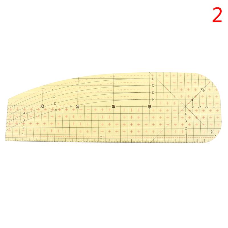 

Желтая измерительная линейка для глажки Высокотемпературная линейка Линейка для сращивания складных кромок 30cm
