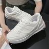 Zapatos blancos de mujer, nuevos zapatos de verano de cuero suave, suela blanda, zapatillas de deporte de color sólido, zapatillas casuales versátiles para mujer, venta al por mayor para mujer