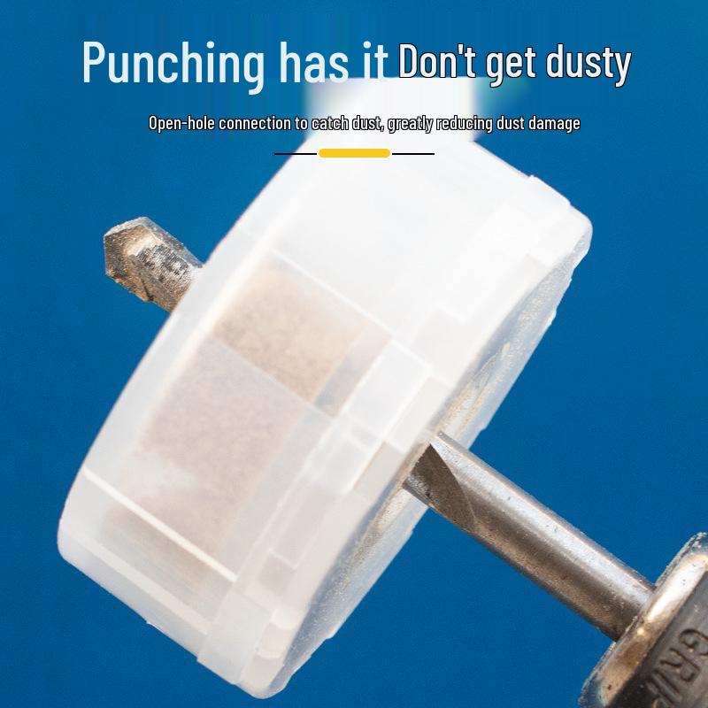 6-Piece Dust Cover Set for Ceiling Downlight Drill Bits