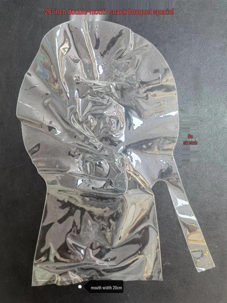 Double-Mouth Stretch Bobo Ball with Rose Flowers - 26-Inch & 30-Inch for Gifts and Decorations