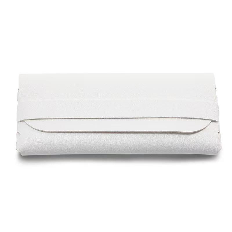 Portable Leather Sunglasses Case - Trendy Soft Eyewear Packaging Box In Stock