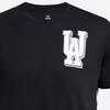 Under Armour Logo Print Round Neck Short Sleeve T-Shirt Men Tops Black 1382832-001