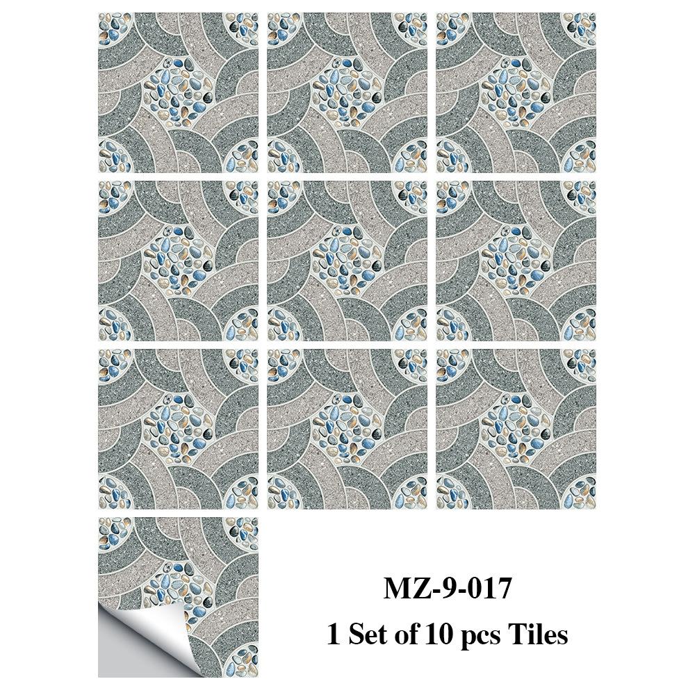 10Pcs Cobblestone Texture Imitation Wall Stickers Imitation Brick Bedroom Decoration Waterproof Self Adhesive Tile Wallpaper