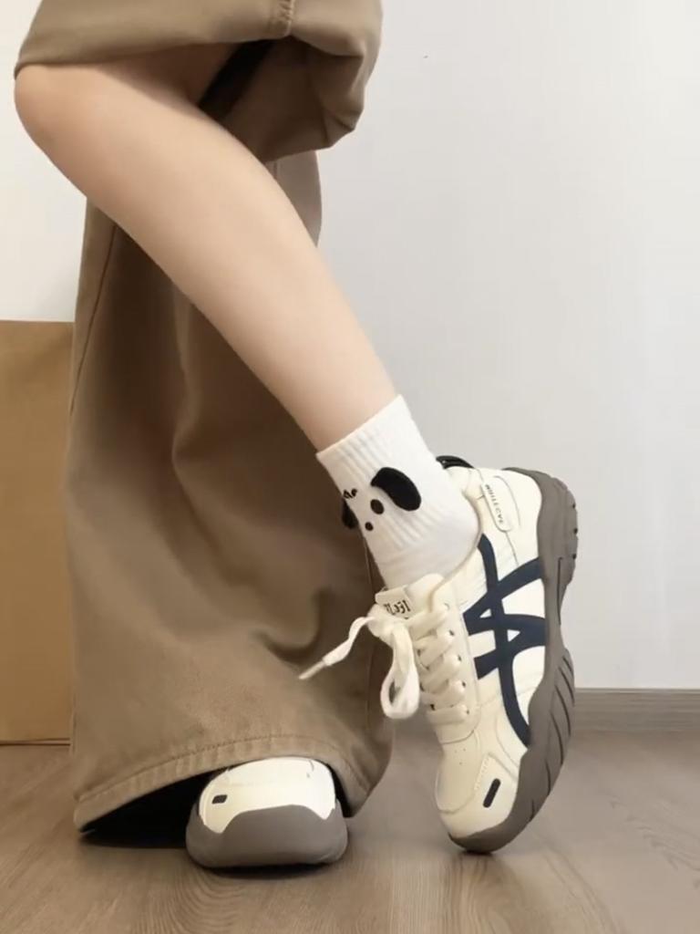 Hanyu thick-soled German training shoes women's 2025 new autumn fashion retro casual sports shoes soft-soled dad shoes