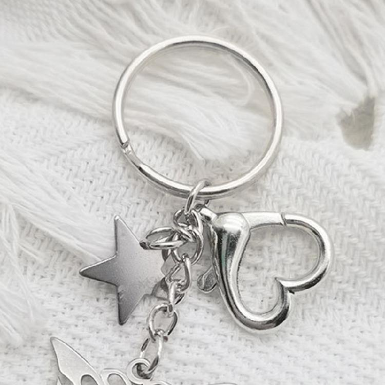 Butterflies Star Keychain Fashion Pendant Vintage Aesthetic Accessories Gift