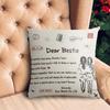 Large Cushion Cover Supersoft Corduroy -ow Case Striped Decorative -ow Cover For Bed Couch Sofa Spring Home Decor 45cm