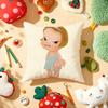 Yoshitomo NNaraS Anime Cushion Cover Plush Fabric Soft DoubleSided Printed Sofa Warm Winter Home Gift Pillow Cover