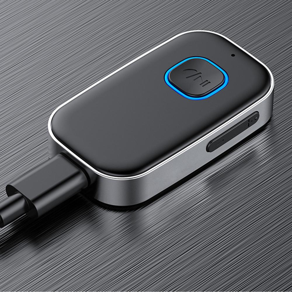 Bluetooth 5.0 Receiver for Car, Noise Cancelling Bluetooth AUX Adapter