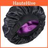 Double Layer Satin Sleep Cap With Adjustable Fit For Comfort And Style