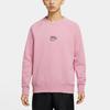 Nike Sweatshirts Men's Pink Crew Neck Moderate Regular 885846-678