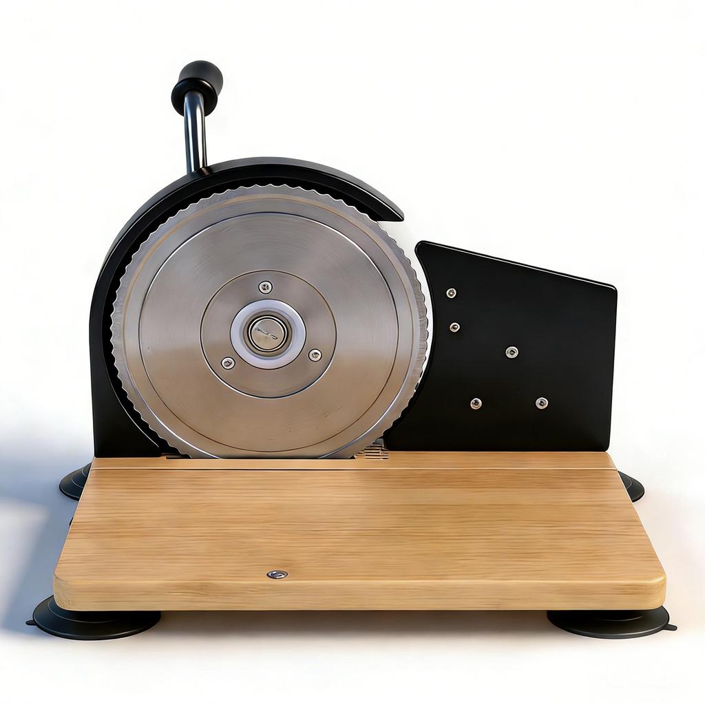 Manual Bread Cutter for Homemade Sourdough Bread Hand Crank Slicing Tool Thickness Evenly Slicing Stainless Steel