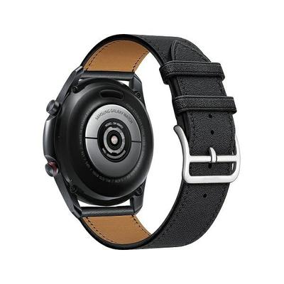 Pasek Do Smartwatch 22mm Beline Skórzany Czarny