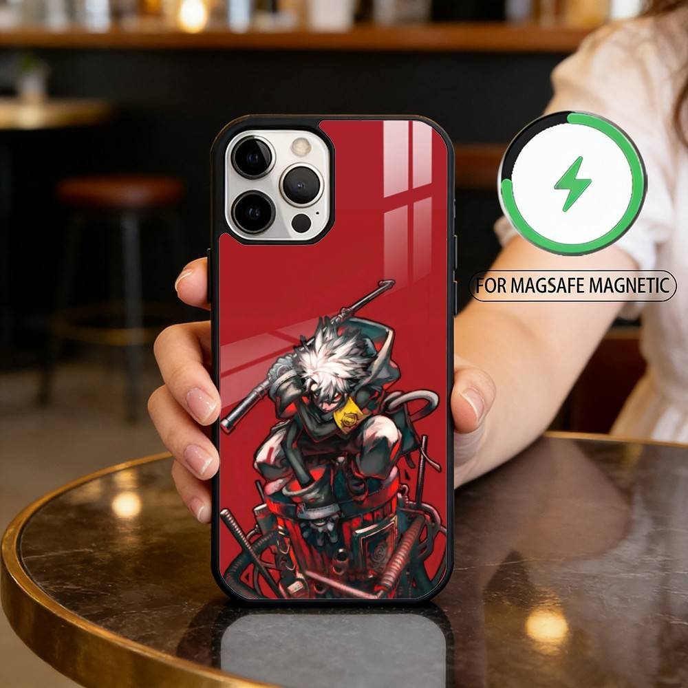 C-Comics G-Gokurakugai Phone Case For iPhone17,16,15,14,13,12,11 Plus,Pro Max Magnetic For Magsafe Wireless Charging