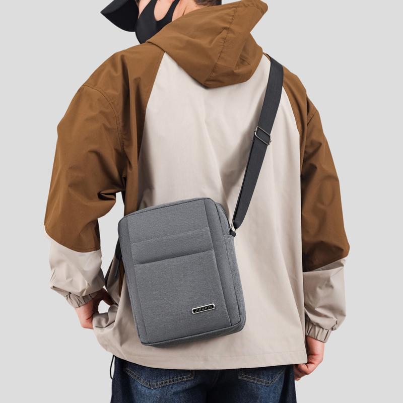 Herren Umhängetasche Oxford Kleine Schultertasche Handy-Tasche