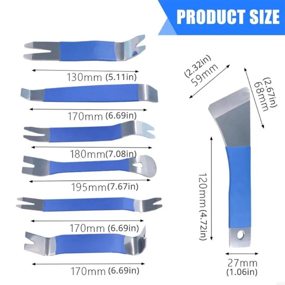 Auto Trim Puller Set Car Tools Car Interior Disassembly Kit Trim Removal Tool Car Clips Puller DIY Panel Tools