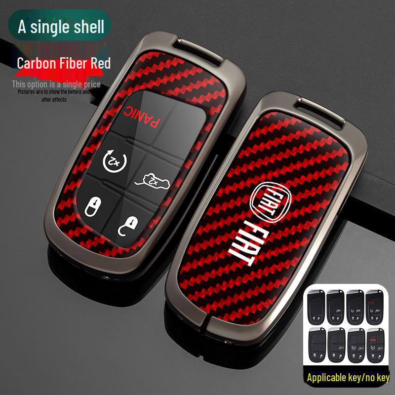 

Чехол для ключа GAC Fiat для Feixiang Feiyue Ottimo Zhiyue Car - Металлическая оболочка с пряжкой для защиты. Set