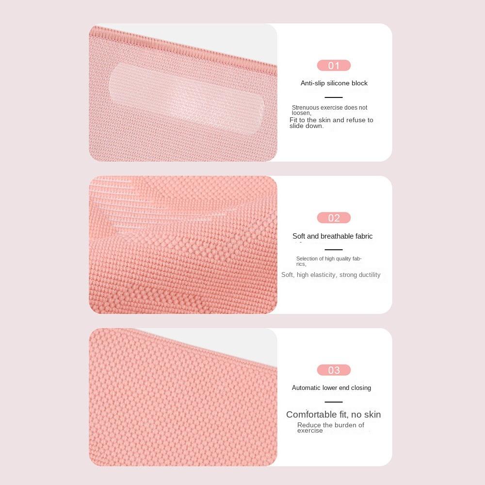 Knitted Nylon Knee Support Sleeves Patella Protector Knee Brace Legs Sleeve Sports Knee Pad  Girls