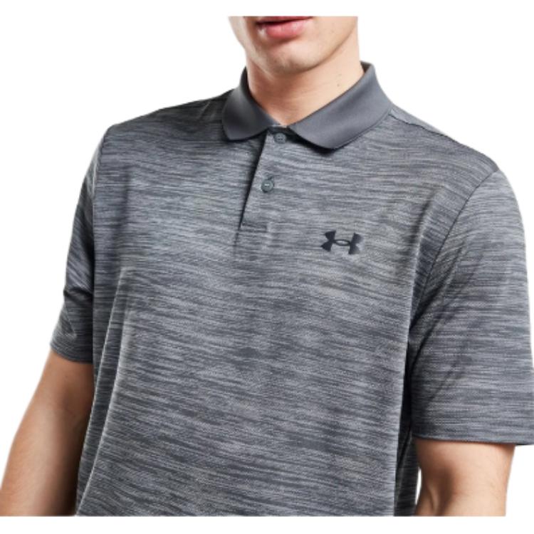 Under Armour Polo Manches Courtes Homme hauts Gris 1342080-035