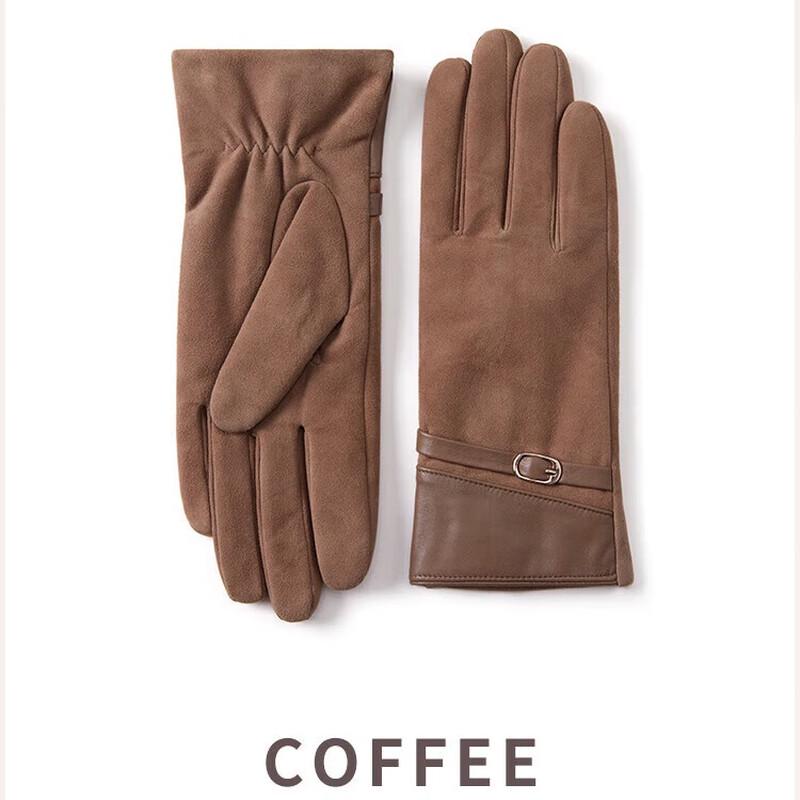 

JIUMU Женские зимние перчатки для вождения из овчины One Size