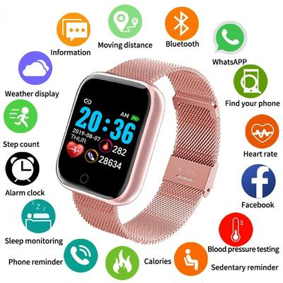 Smart Watch Men Women Sport SmartWatch Bluetooth Waterproof Smart Bracelet SleepHeart RateBlood Pressure Monitor for Xiaomi Band