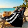 Juventus Personalized Name Beach Towel Quick-Dry Soft Microfiber Suitable for Sports Travel Swimming Yoga Bathroom Beach And Pool