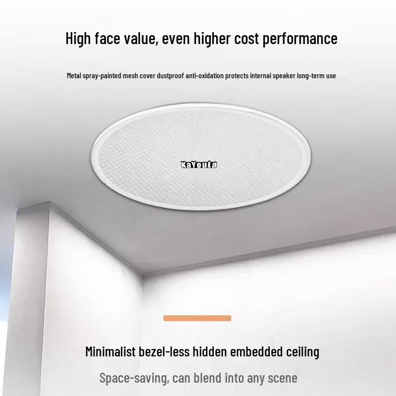 KaYouLa 8-Channel 6.5-inch Conference Ceiling Speaker System (CN version)